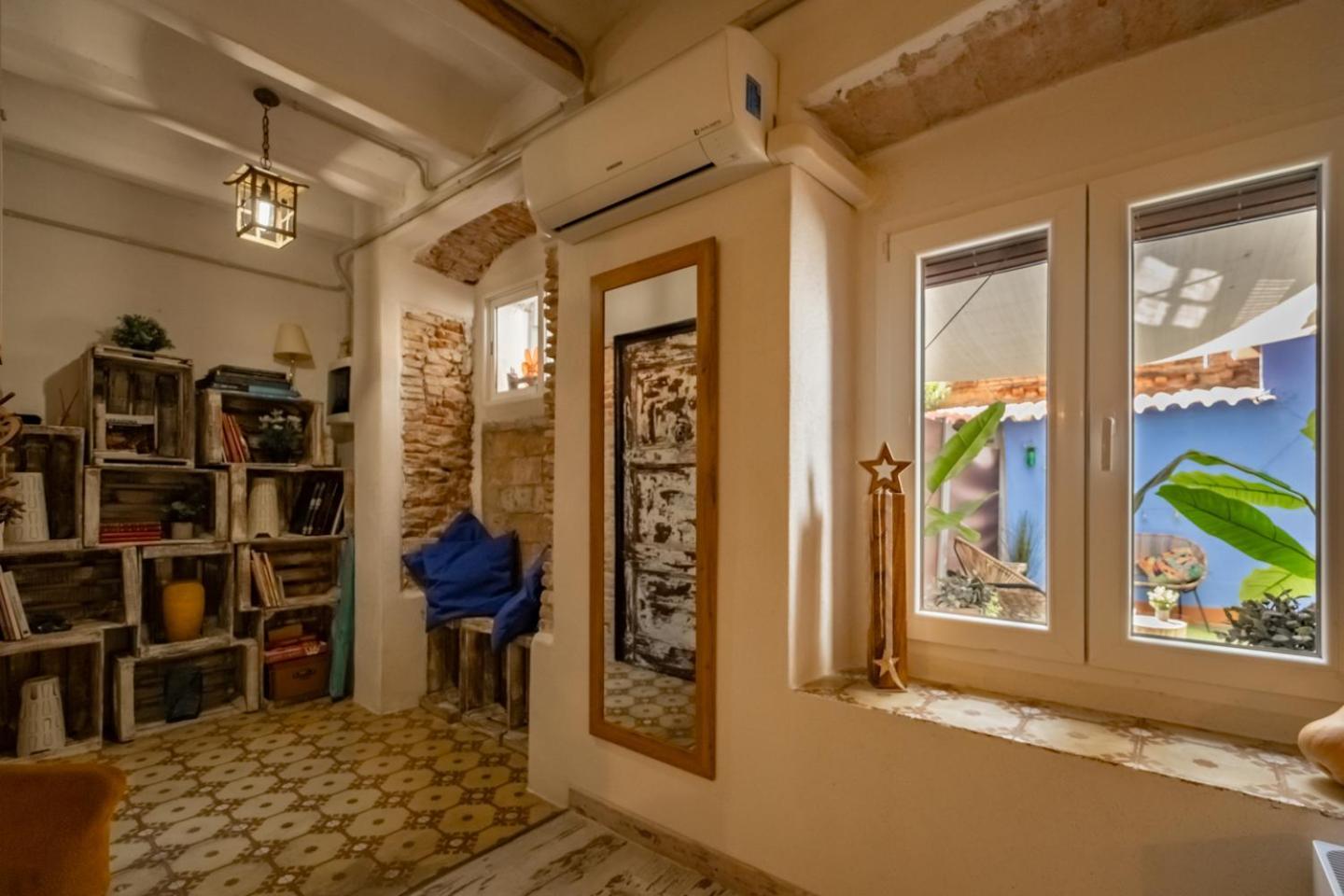 Apartamento En El Corazon De Tarragona. Planta Baja Con Patio. 外观 照片