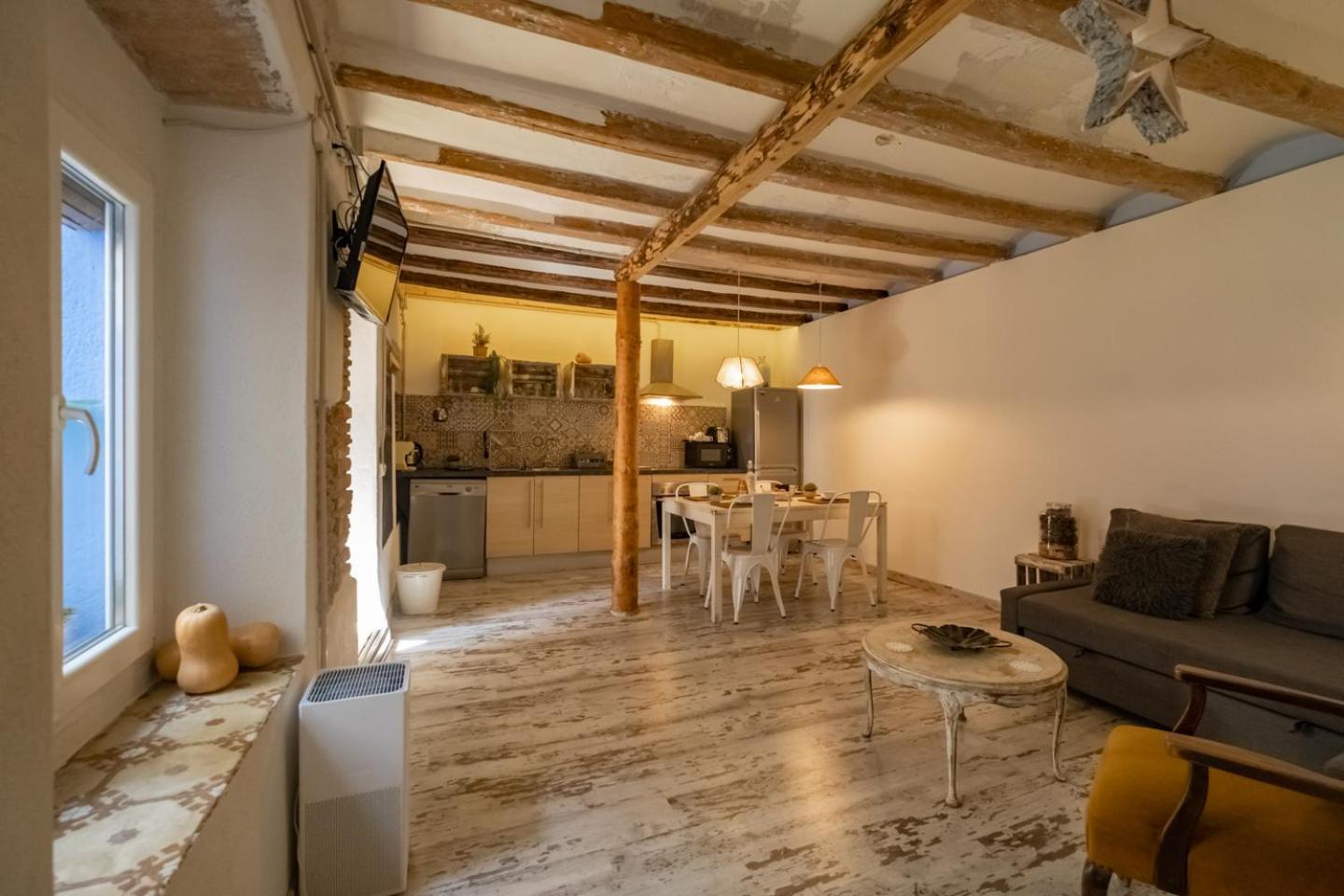 Apartamento En El Corazon De Tarragona. Planta Baja Con Patio. 外观 照片