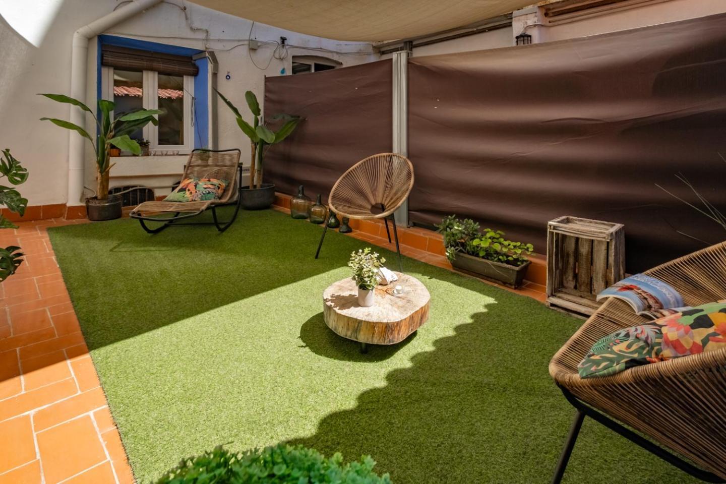 Apartamento En El Corazon De Tarragona. Planta Baja Con Patio. 外观 照片