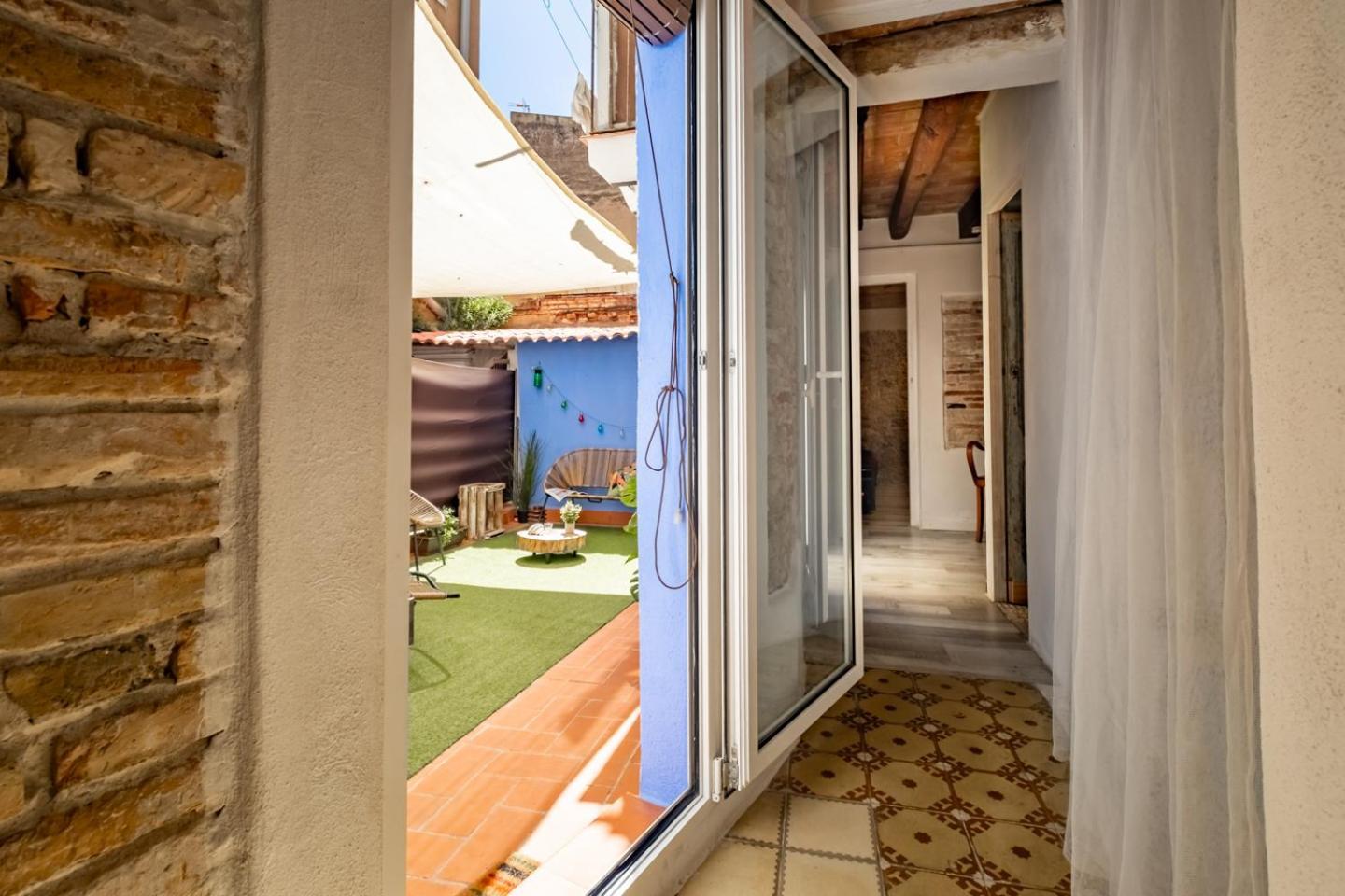 Apartamento En El Corazon De Tarragona. Planta Baja Con Patio. 外观 照片