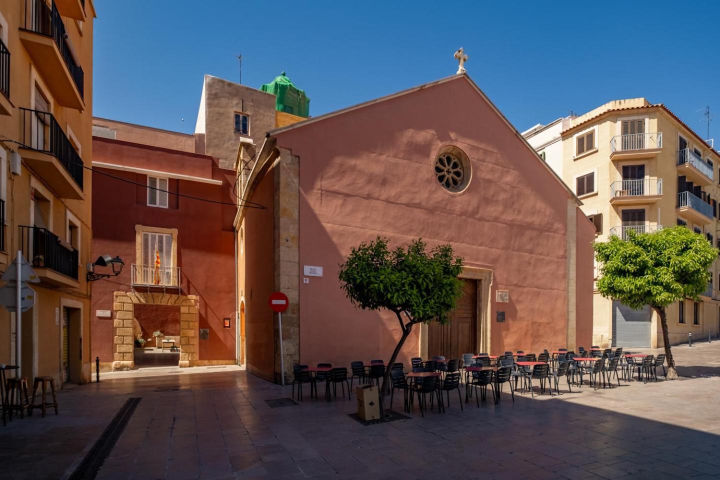 Apartamento En El Corazon De Tarragona. Planta Baja Con Patio. 外观 照片