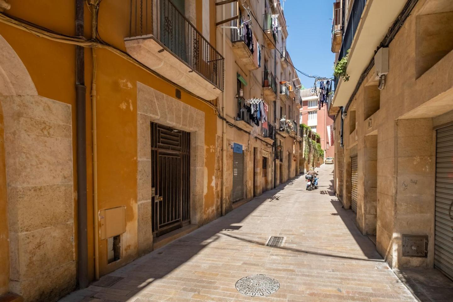 Apartamento En El Corazon De Tarragona. Planta Baja Con Patio. 外观 照片